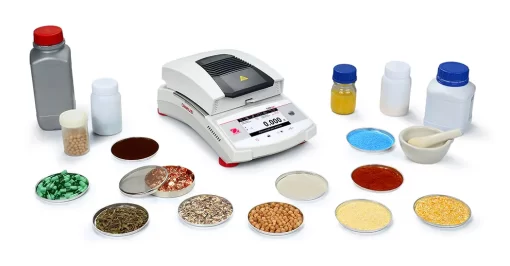 Carbon heating moisture balance – MB92 OHAUS front view Various Samples – Accurate Weighing NZ