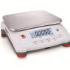 Valor 7000, OHAUS Valor 7000 Compact Food Scale with Stainless Steel Platform, Professional Digital Food Scale with Dual Backlit Displays, Hygienic Kitchen Scale with Touchless Sensors, Checkweighing LED Indicators on Commercial Food Scale, Portable Commercial Kitchen Scale with 210-Hour Battery Life, Factories NZ