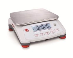 Valor 7000, OHAUS Valor 7000 Compact Food Scale with Stainless Steel Platform, Professional Digital Food Scale with Dual Backlit Displays, Hygienic Kitchen Scale with Touchless Sensors, Checkweighing LED Indicators on Commercial Food Scale, Portable Commercial Kitchen Scale with 210-Hour Battery Life, Factories NZ